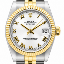 Rolex Datejust 31MM 68273 Two-Tone White Dial Watch